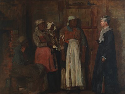 A Visit from the Old Mistress by Winslow Homer